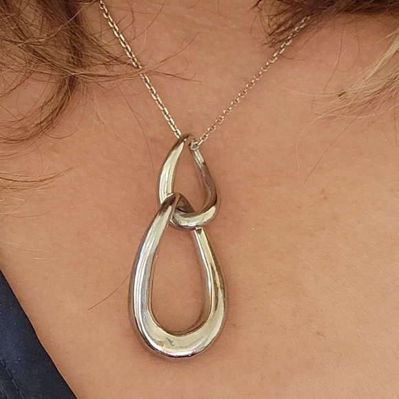 CHANEL Sterling silver necklace - Picture 4 of 4